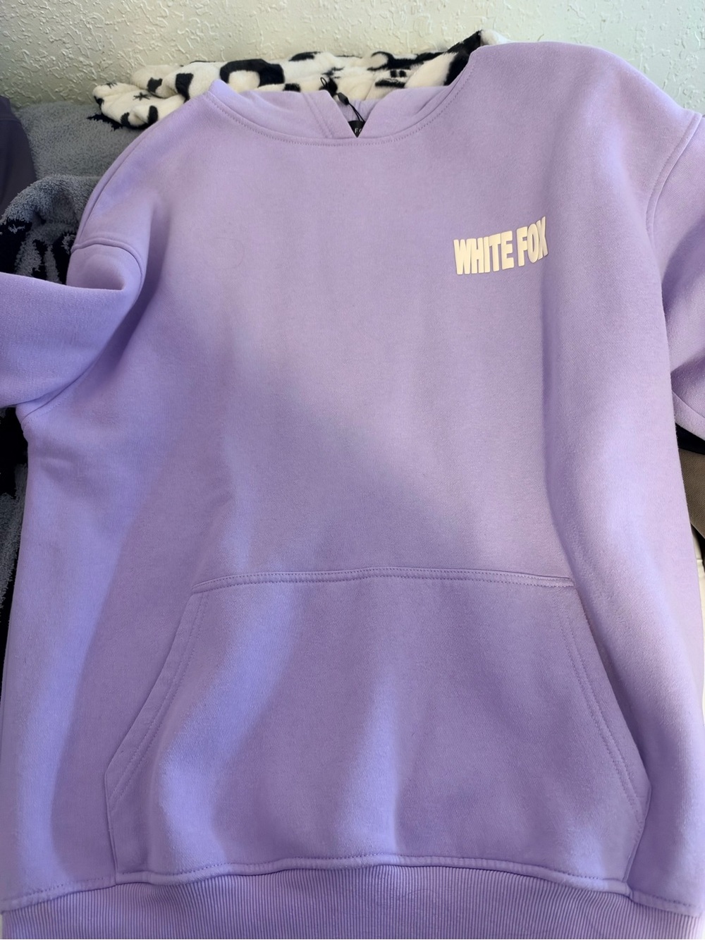 White Fox Boutique Lavender Crewneck Sweatshirt